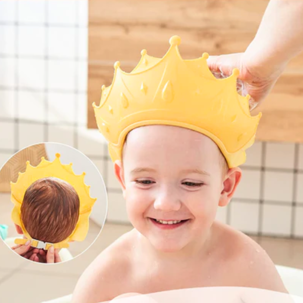 Baby Crown Protective Bathing Cap (Last Day Sale)