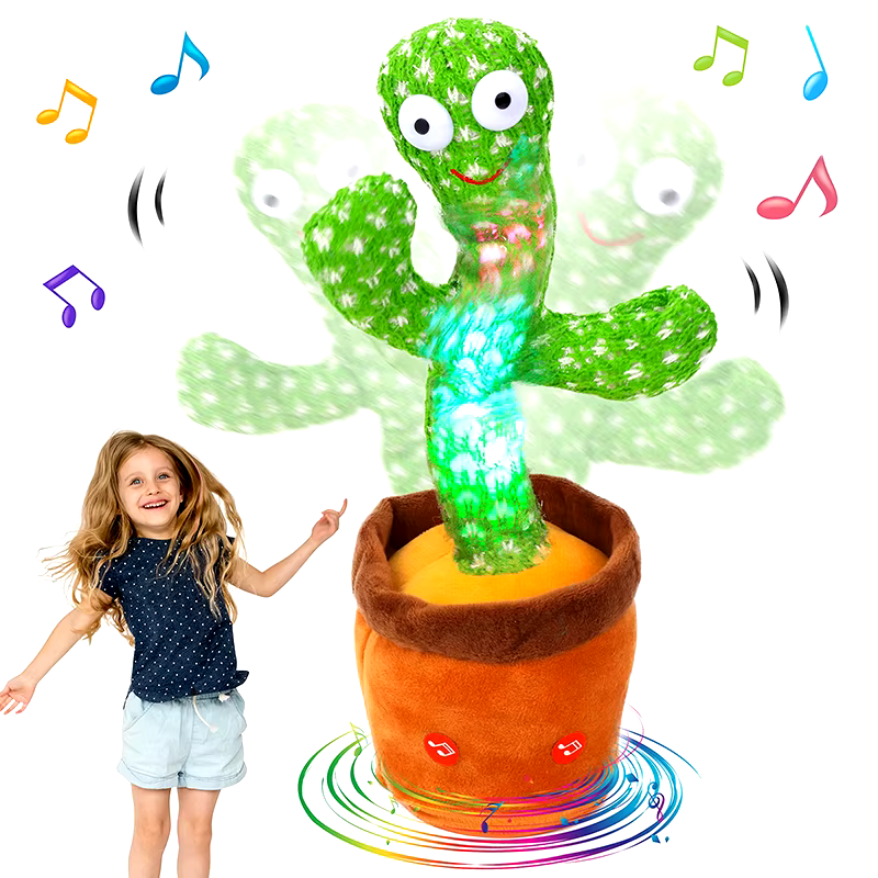 Interactive Cactus Learning & Musical Toy