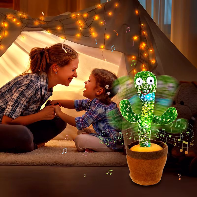 Interactive Cactus Learning & Musical Toy