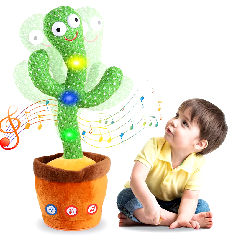Interactive Cactus Learning & Musical Toy