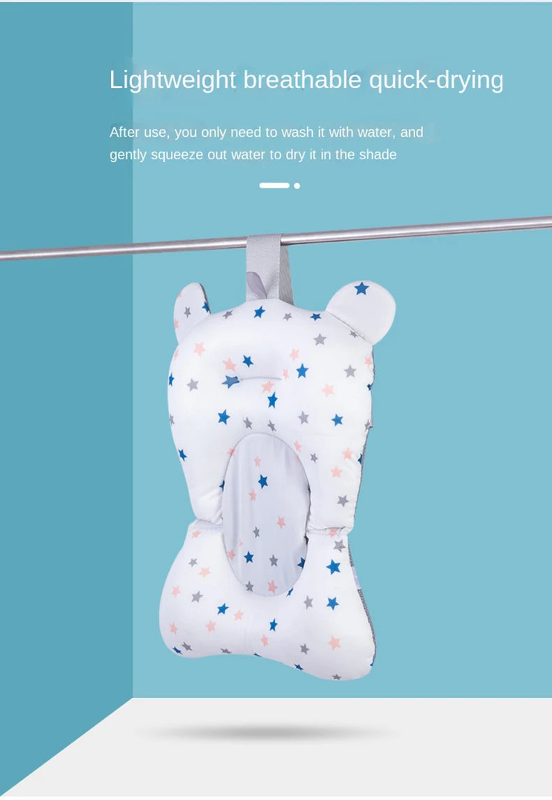 Baby Bathtub Safety Cushion - Anti-Slip Soft Comfortable Support