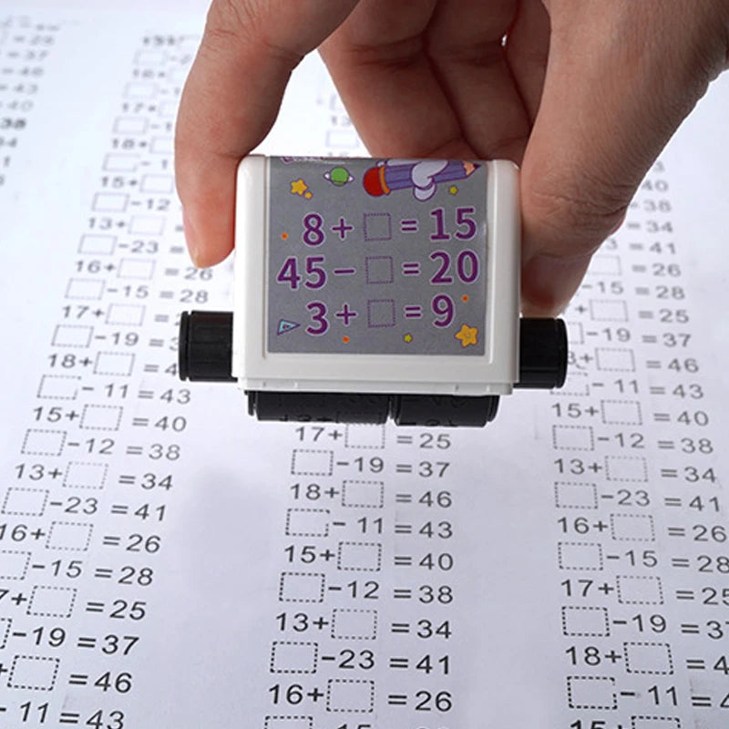 Educational Brain Training Quick Math Stamp (Last Day Sale)