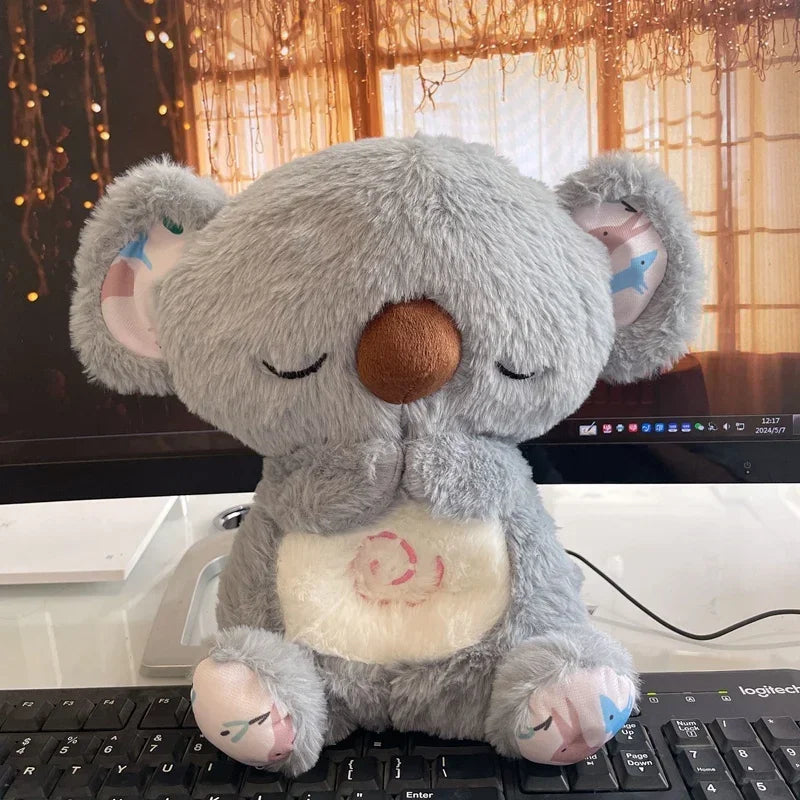 Soothing LED Breathing Koala Sleep Plush