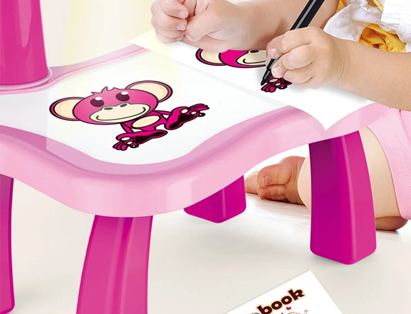 Educational Drawing LED Art Projector Table