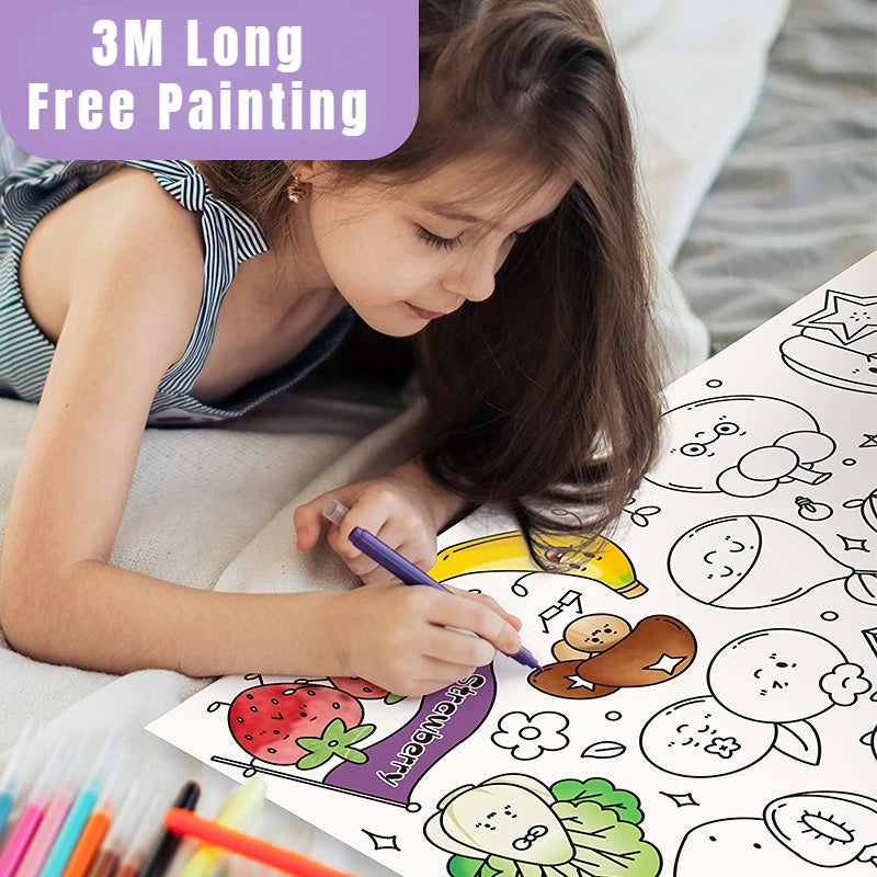 Children's Drawing Roll