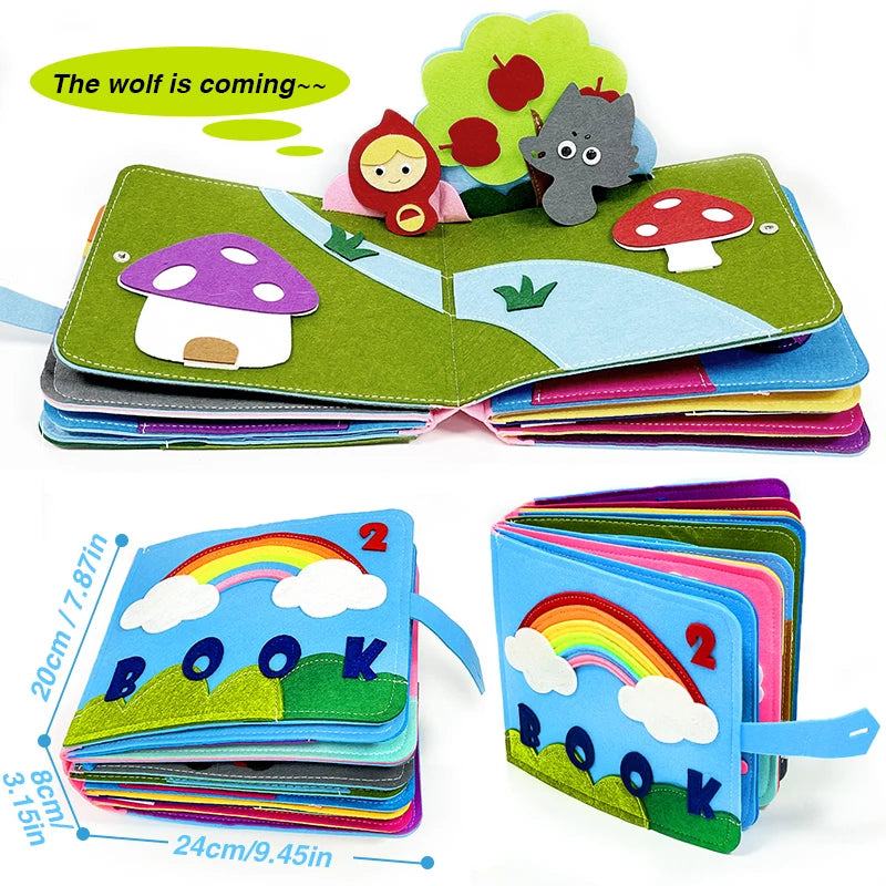 Montessori 3D Educational Story Book