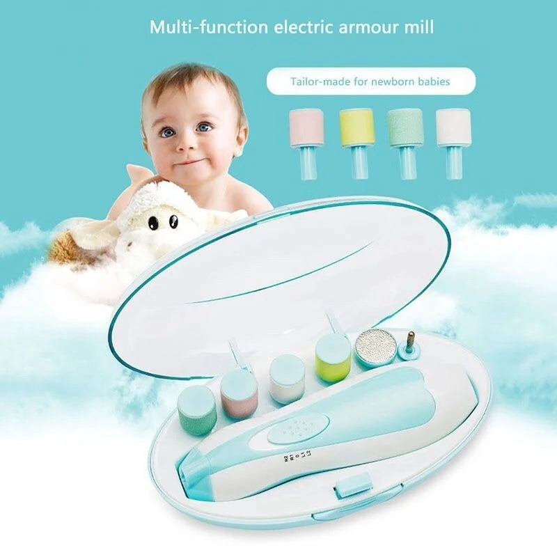 Multifunctional Baby Safety Electric Nail Trimmer Set