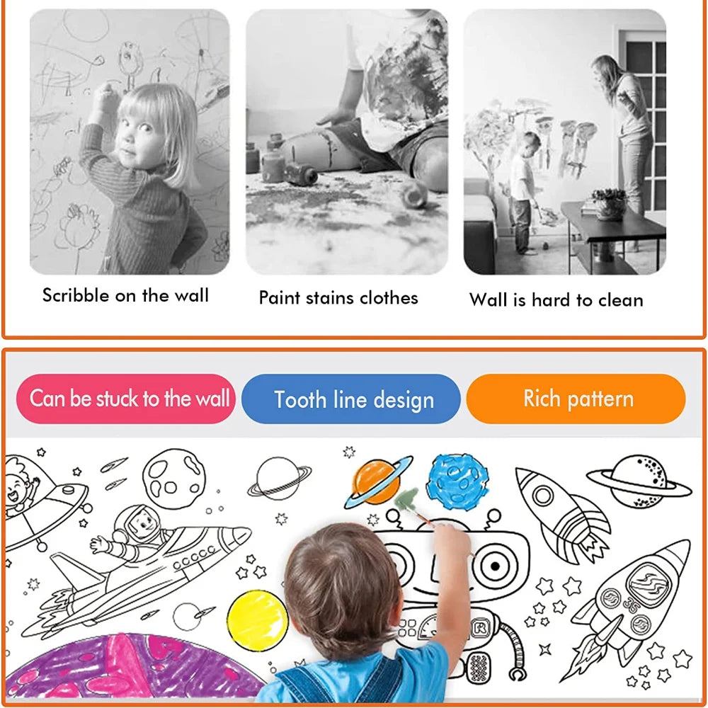 Children's Drawing Roll