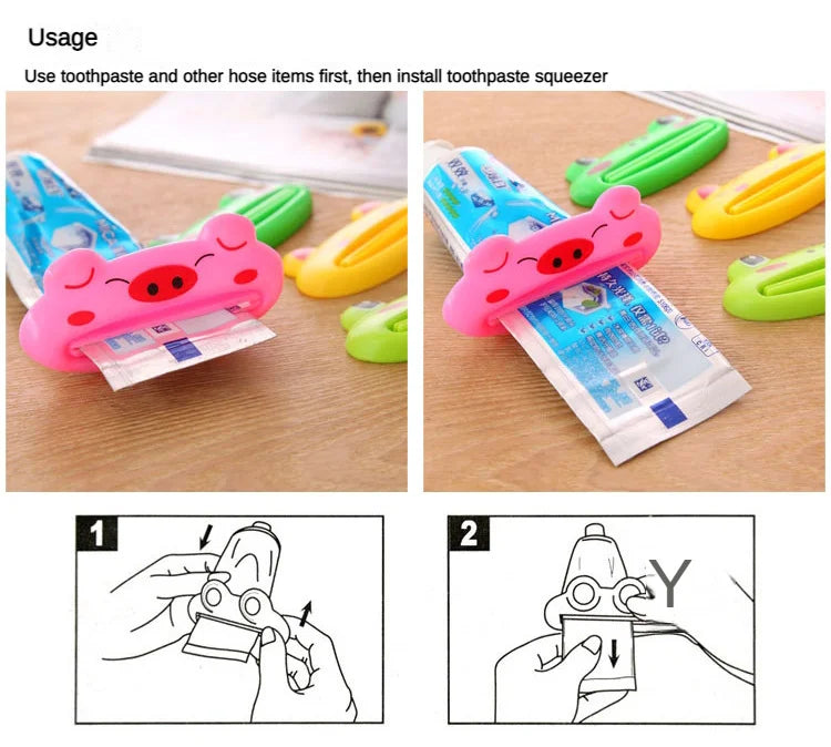 Animal Squeezy - Easy Toothpaste Dispenser