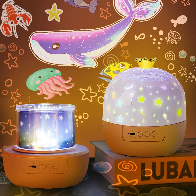 Baby All-Star™ All-In-One Night Light Projector (Last Day Sale)