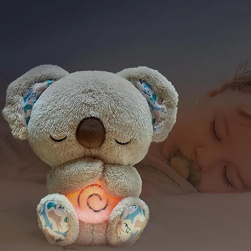 Soothing LED Breathing Koala Sleep Plush