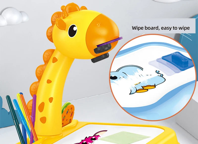 Educational Drawing LED Art Projector Table