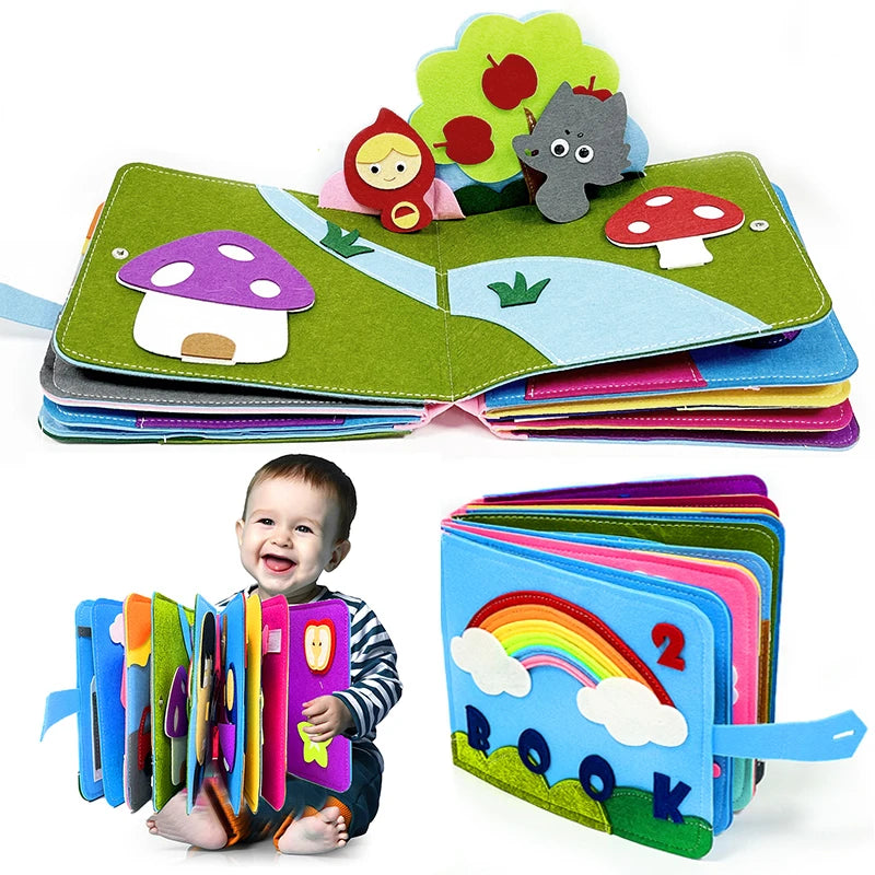 Montessori 3D Educational Story Book