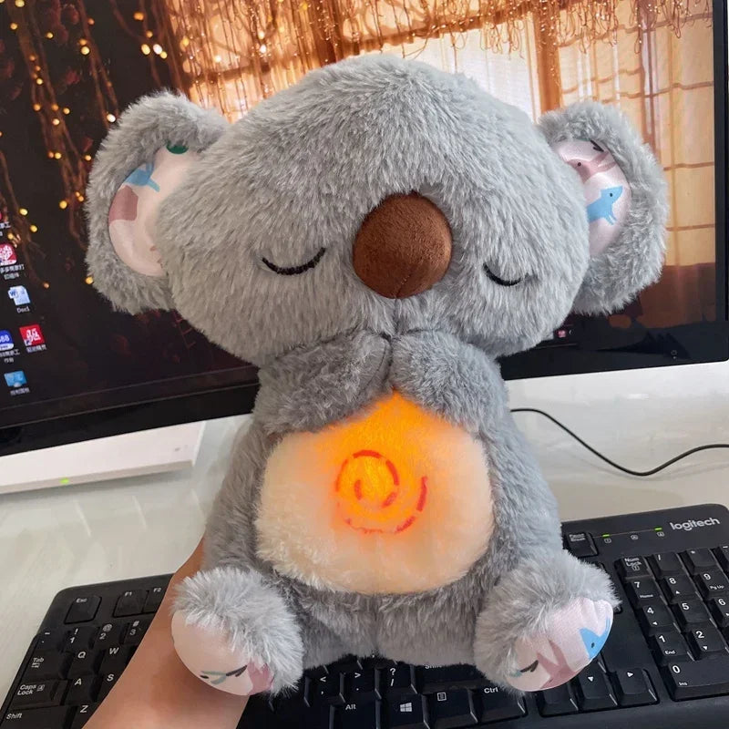Soothing LED Breathing Koala Sleep Plush