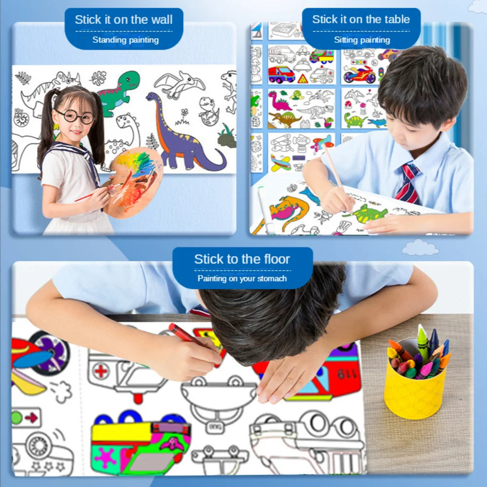 Children's Drawing Roll