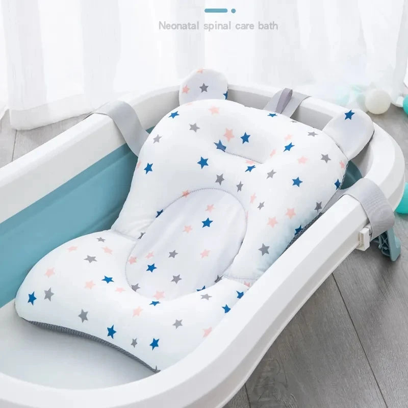 Baby Bathtub Safety Cushion - Anti-Slip Soft Comfortable Support
