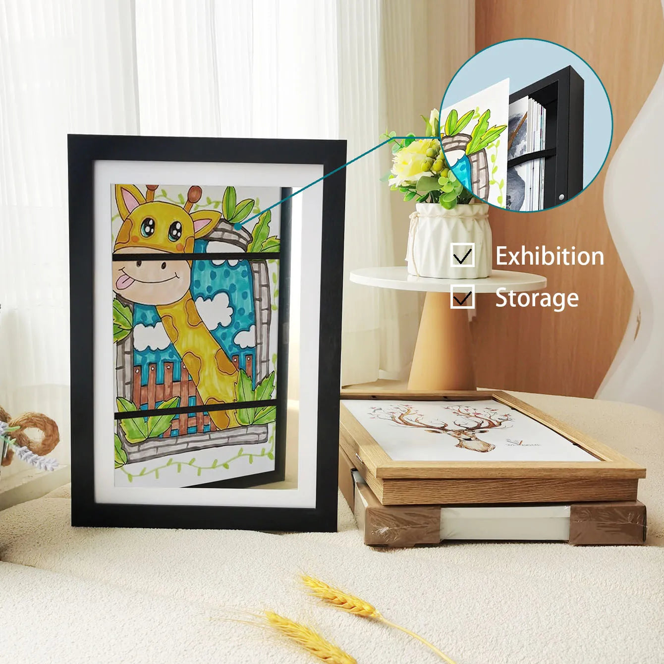 Children's Magnetic Art Frame