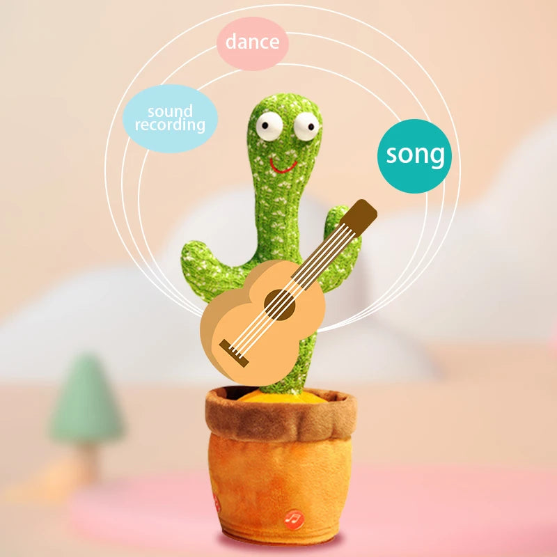 Interactive Cactus Learning & Musical Toy