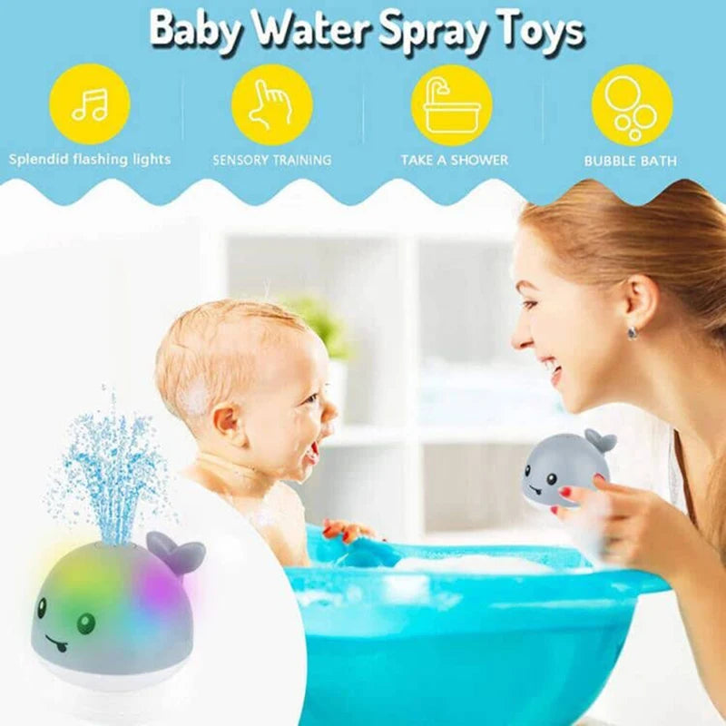 Baby All-Star Water Whale Bathtub Toy