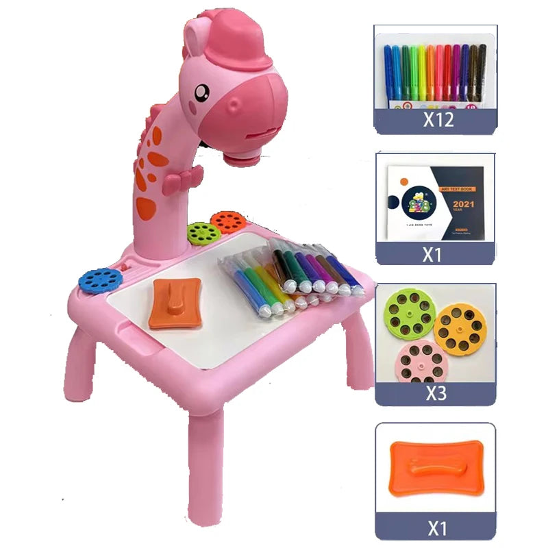 Educational Drawing LED Art Projector Table