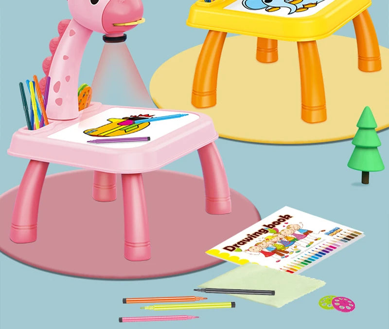 Educational Drawing LED Art Projector Table