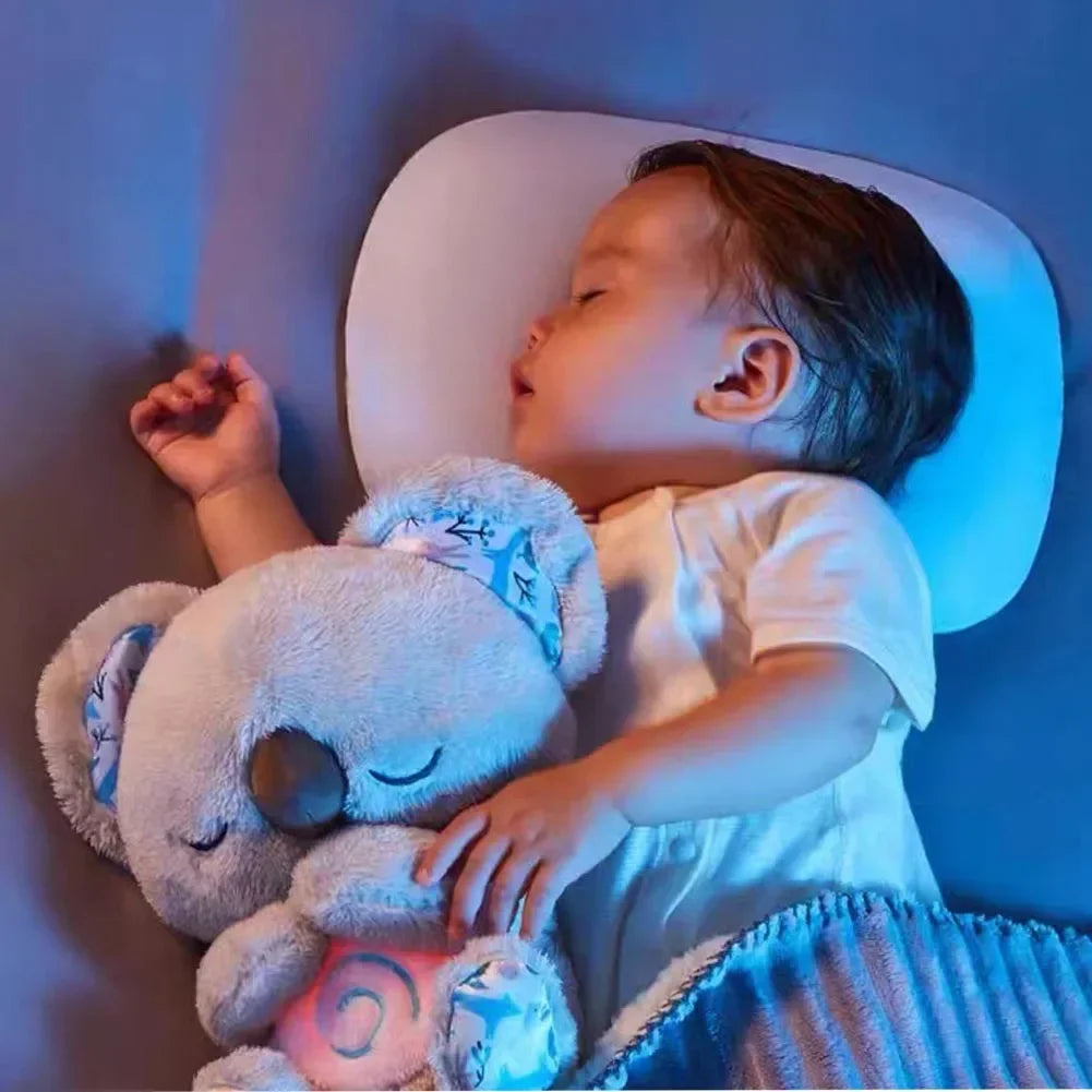 Soothing LED Breathing Koala Sleep Plush