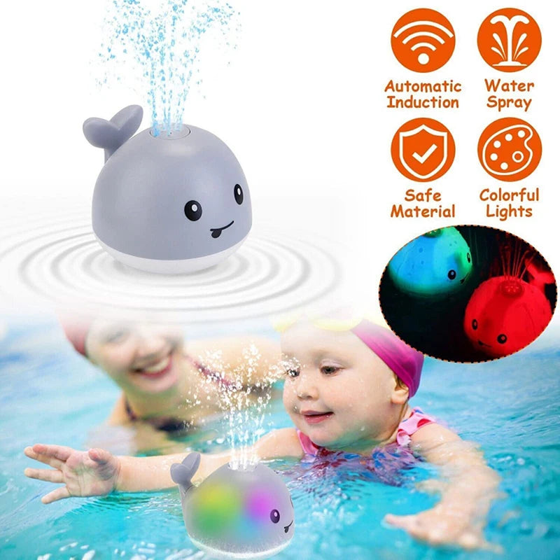 Baby All-Star Water Whale Bathtub Toy