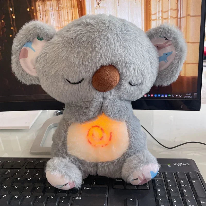 Soothing LED Breathing Koala Sleep Plush
