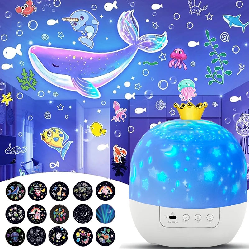 Baby All-Star™ All-In-One Night Light Projector (Last Day Sale)