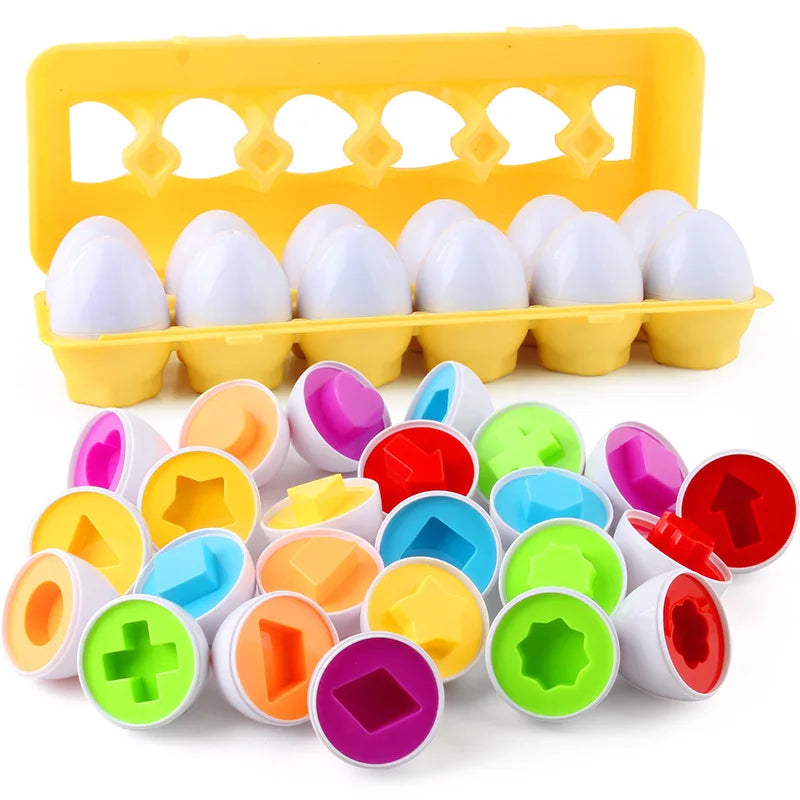 Montessori 3D Learning Eggs
