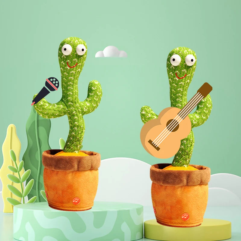 Interactive Cactus Learning & Musical Toy