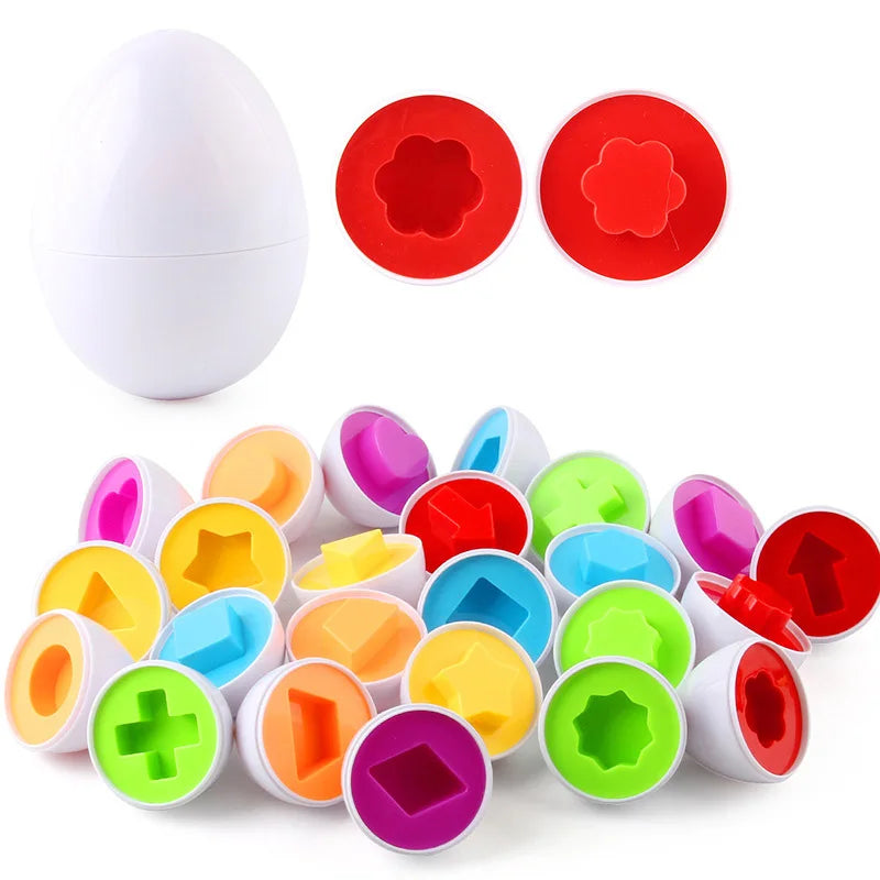 Montessori 3D Learning Eggs