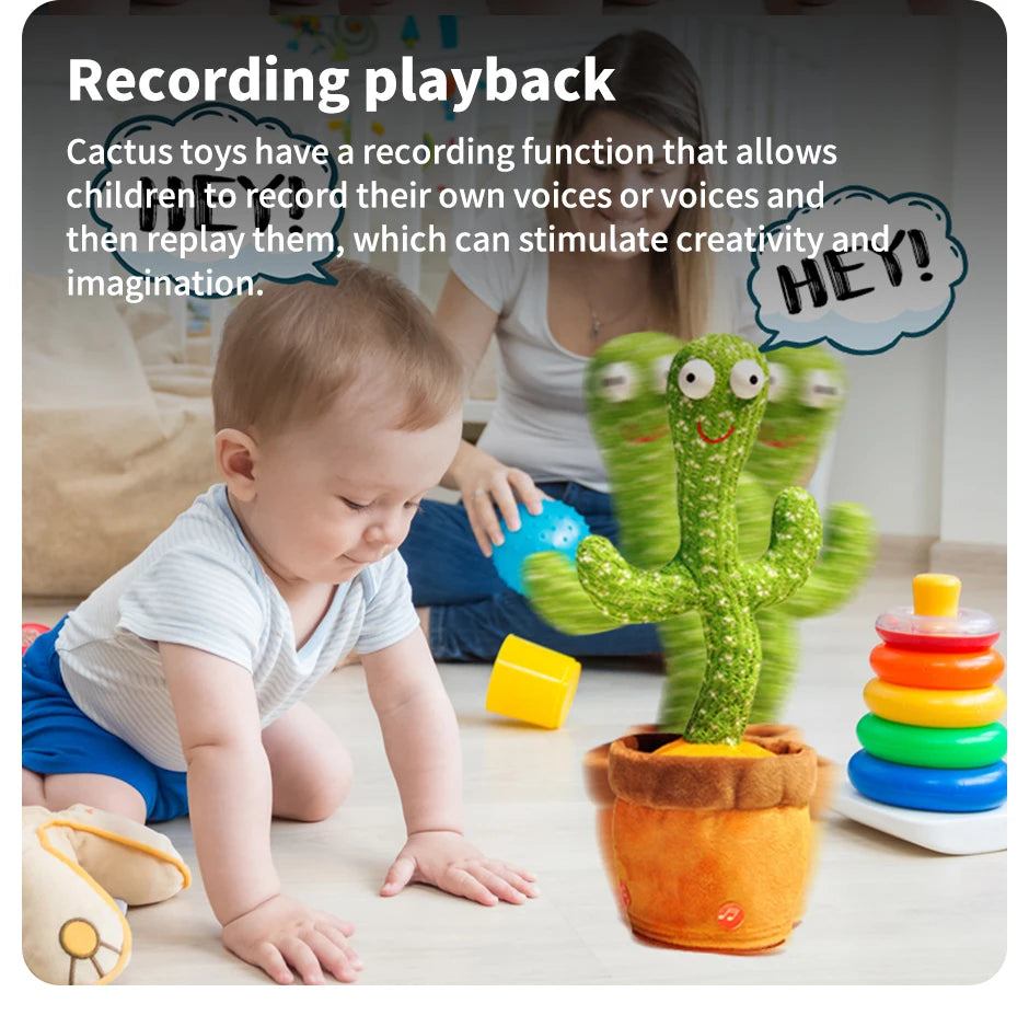 Interactive Cactus Learning & Musical Toy