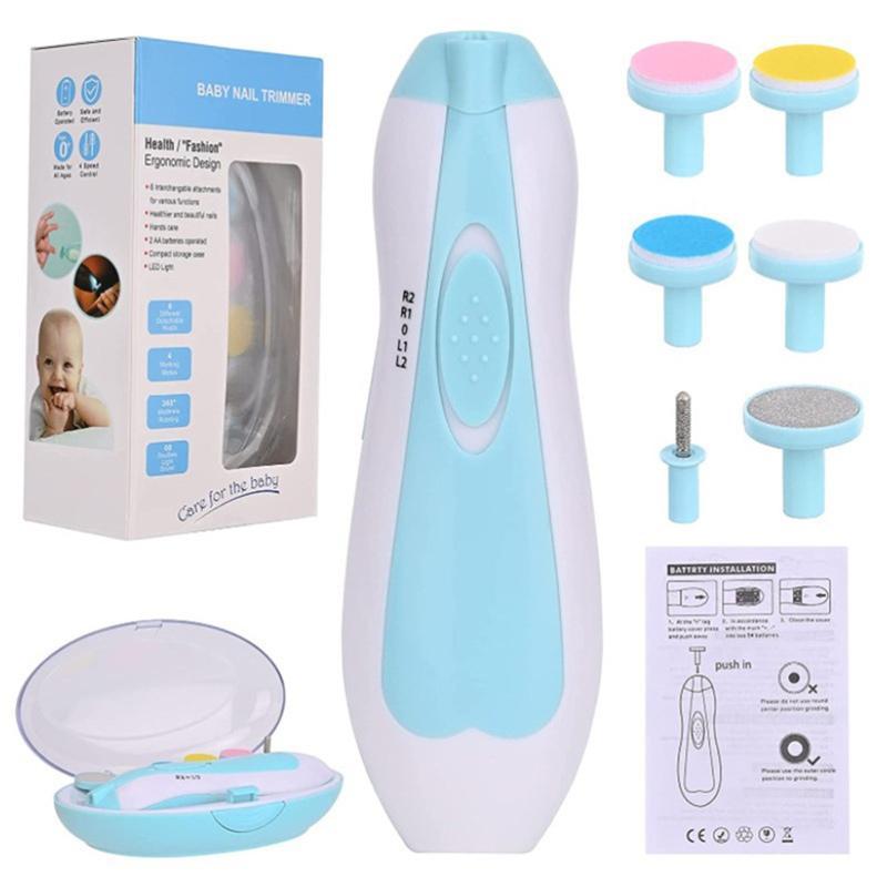 Multifunctional Baby Safety Electric Nail Trimmer Set