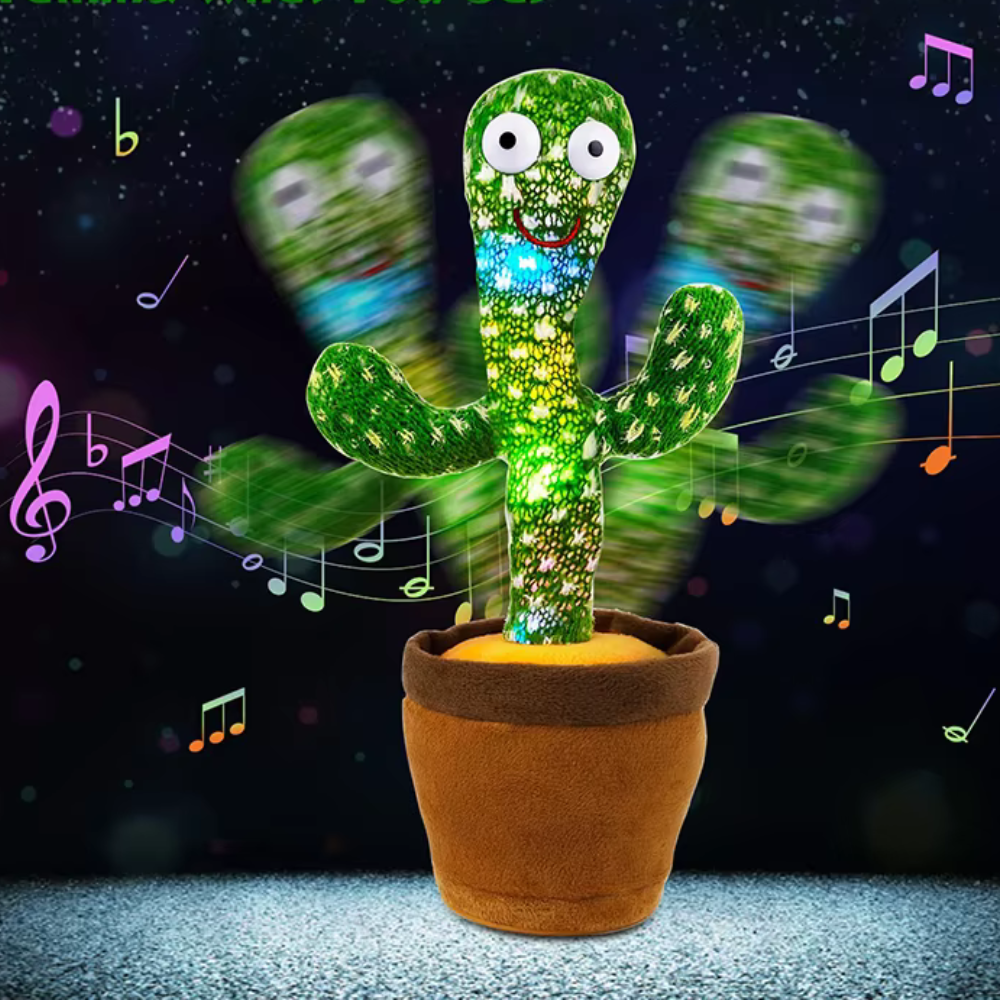 Interactive Cactus Learning & Musical Toy