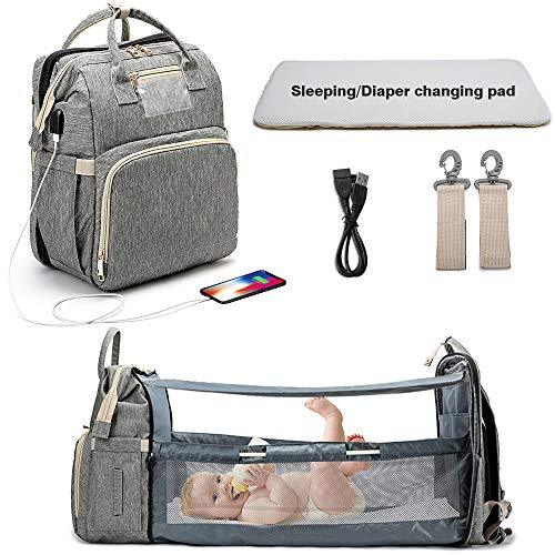 All-In-1 Infinity Diaper Bag & Charging Station