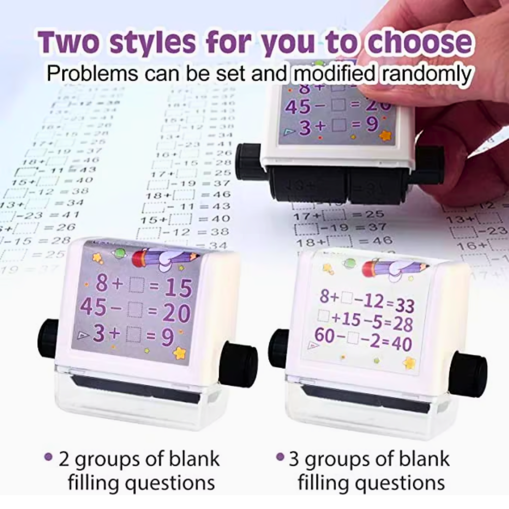 Educational Brain Training Quick Math Stamp (Last Day Sale)
