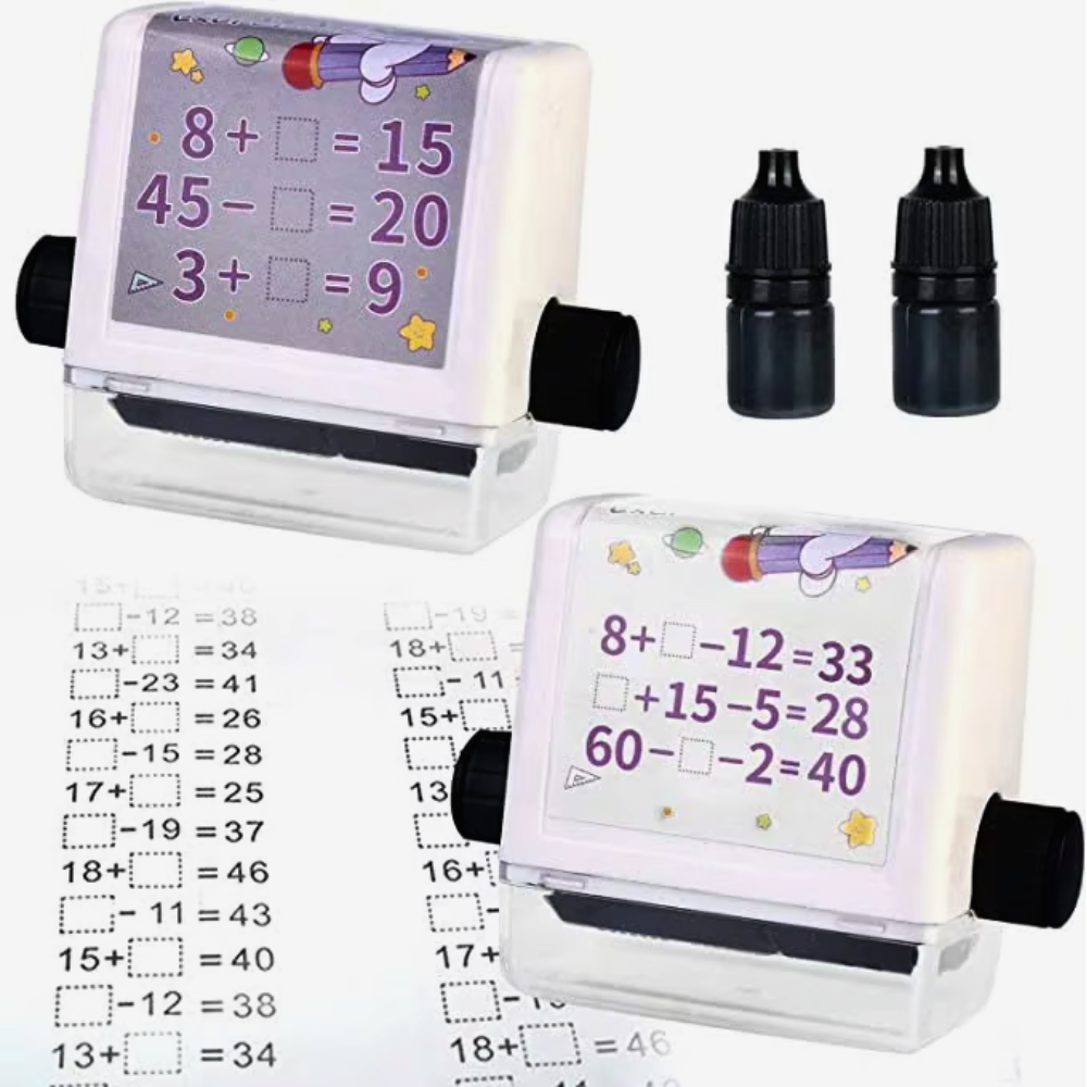 Educational Brain Training Quick Math Stamp (Last Day Sale)