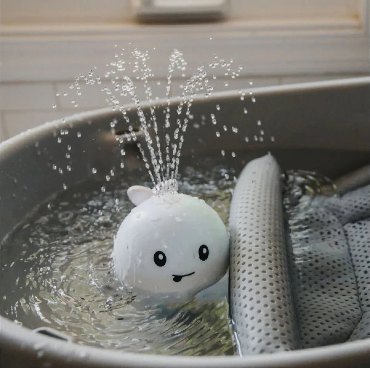 Baby All-Star Water Whale Bathtub Toy