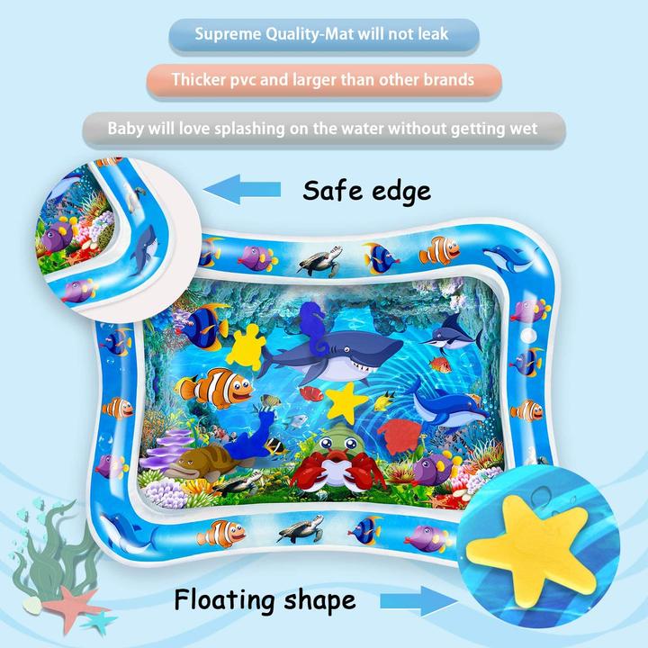 Baby Tummy Time Water Mat
