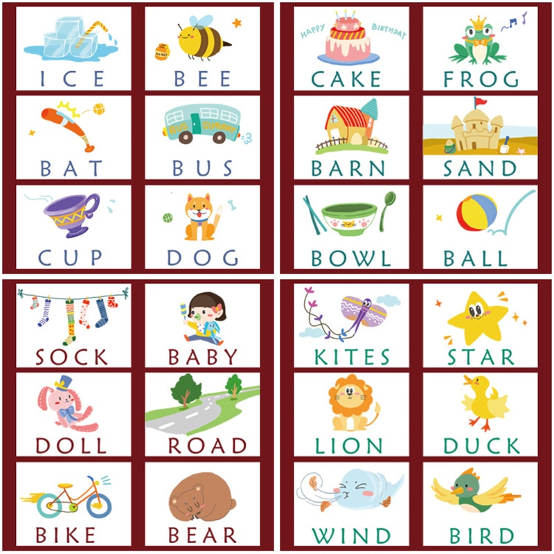 Baby Wood Learning Blocks