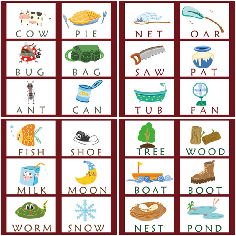 Baby Wood Learning Blocks
