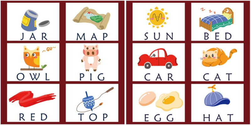 Baby Wood Learning Blocks