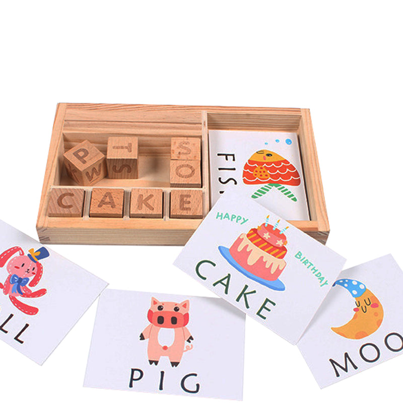 Baby Wood Learning Blocks