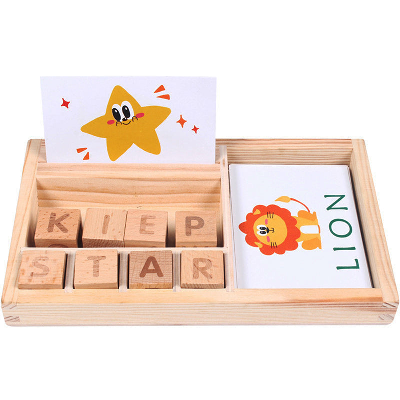 Baby Wood Learning Blocks