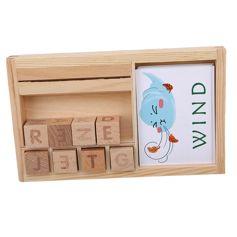 Baby Wood Learning Blocks