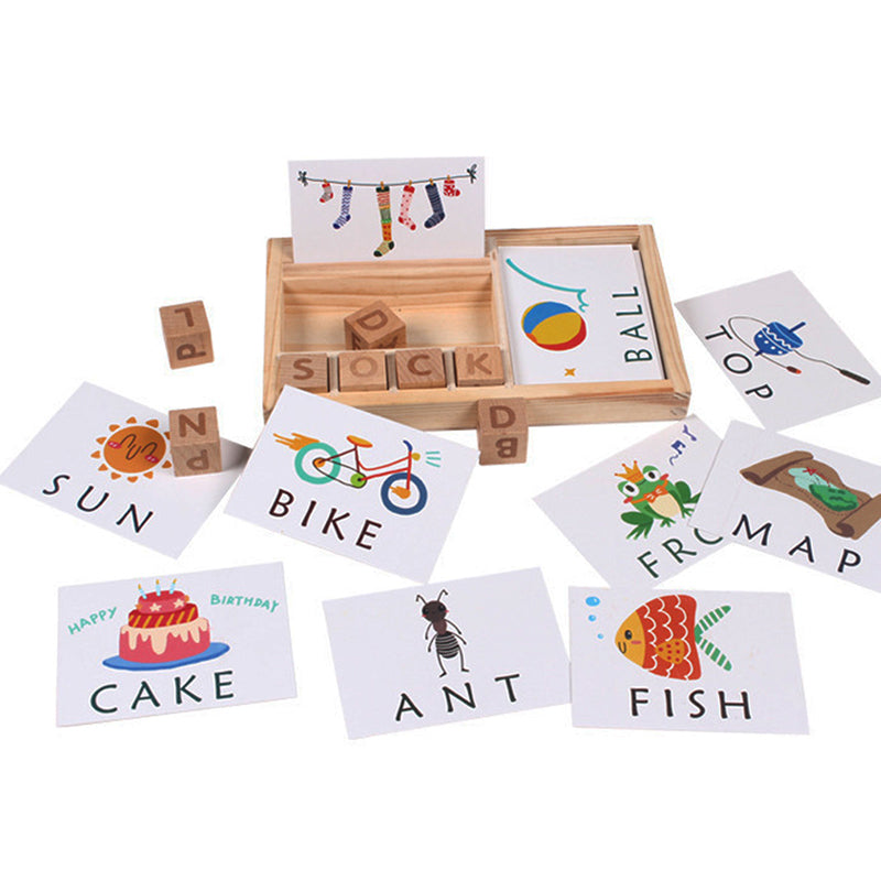 Baby Wood Learning Blocks