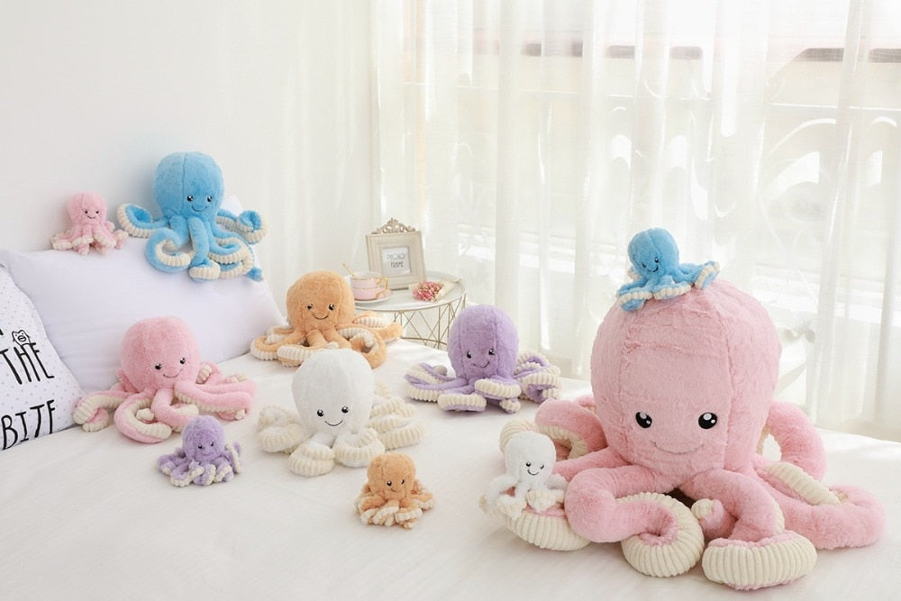 Premium Plush Simulation Anti-Stress Octopus