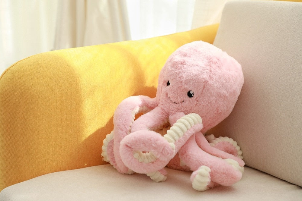 Premium Plush Simulation Anti-Stress Octopus