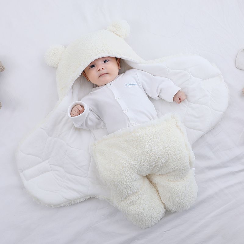 Baby All-Star™ Dreamy Extra Soft Cozy Baby Bear Sleeping Swaddle
